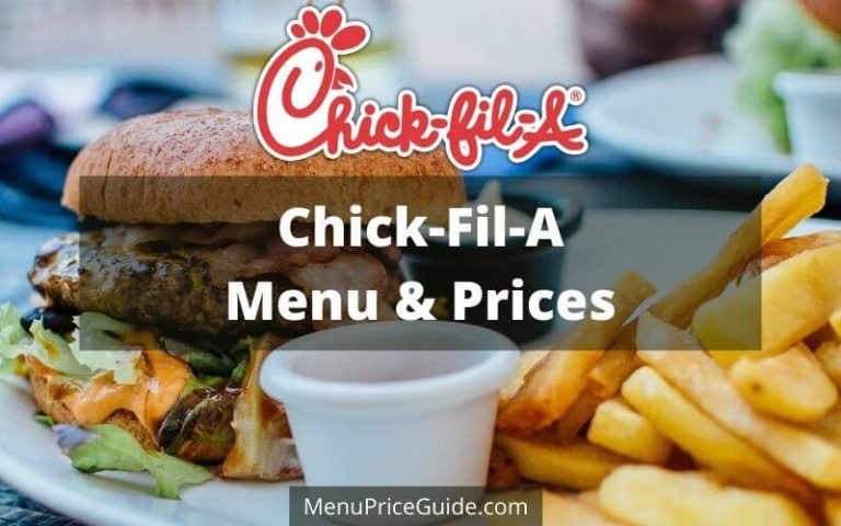 Chick Fil A Menu & Prices