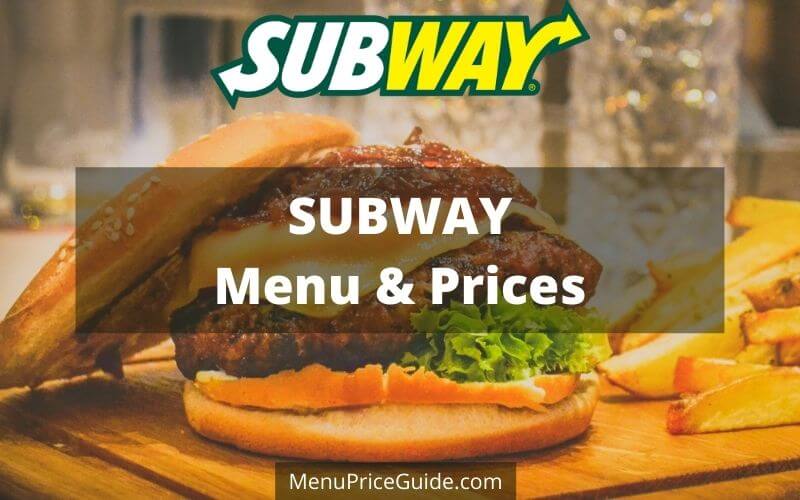 Subway menu & prices in USA 2023 – American Menu Prices