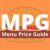 menu price guide logo