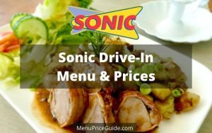 Sonic Drive-In Menu and Prices