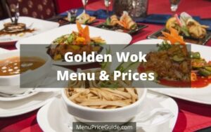 Golden Wok Menu with Prices