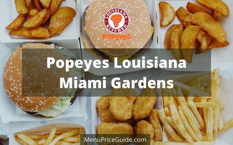 Popeyes Miami Gardens Menu Prices
