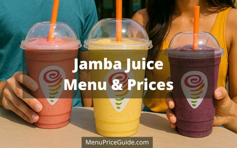 Jamba Juice Menu Prices