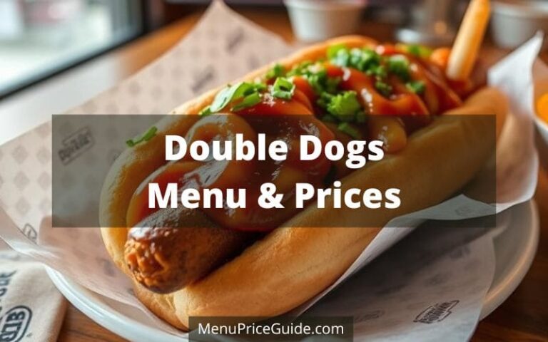 Double Dogs Menu with Prices