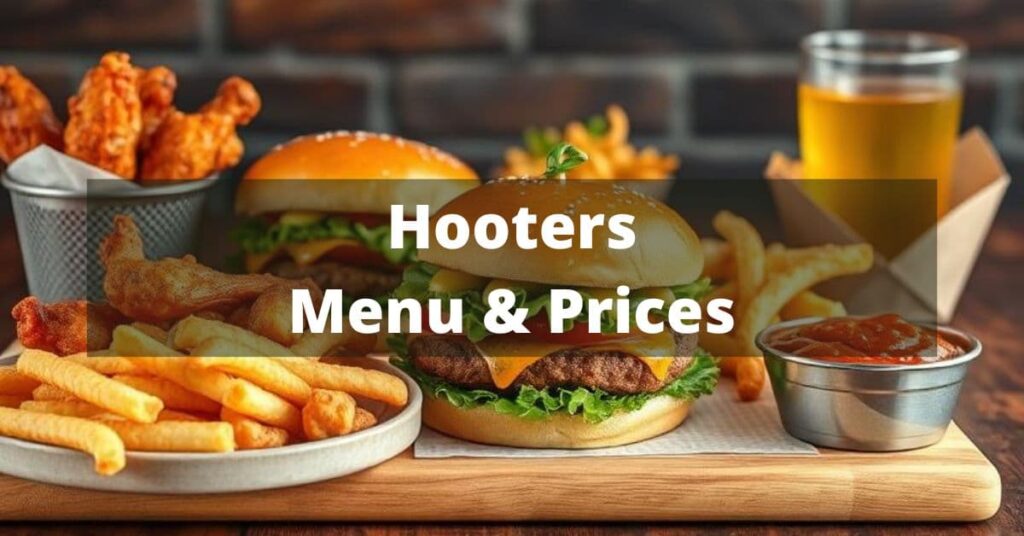 Hooters Menu with Prices