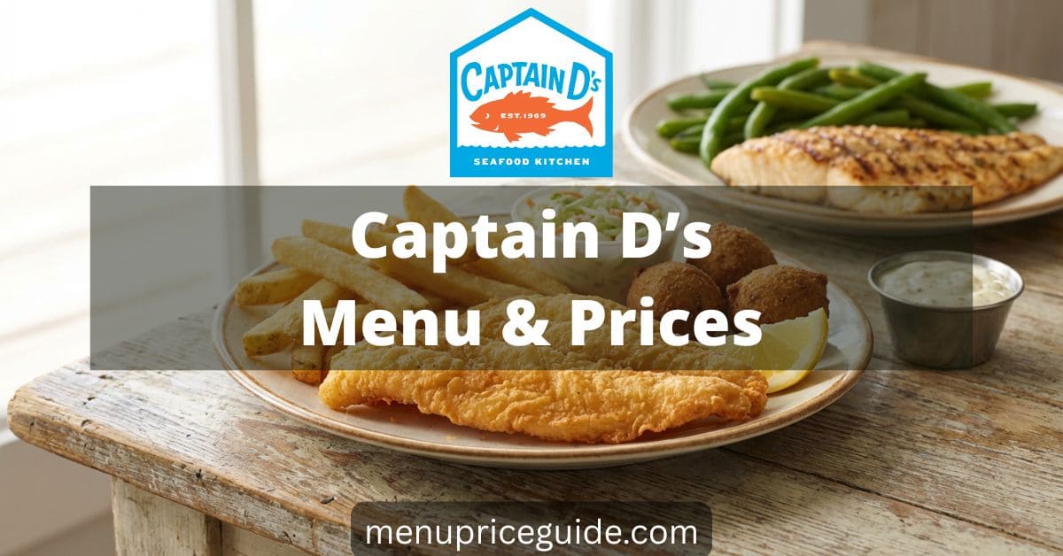 Captain D’s Menu & Prices