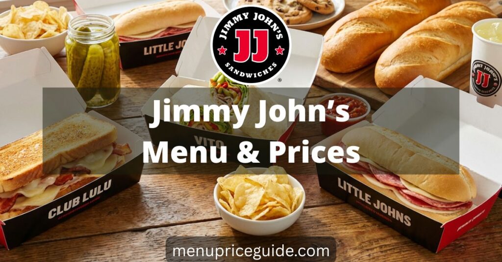 Jimmy John’s Menu with Prices 2026