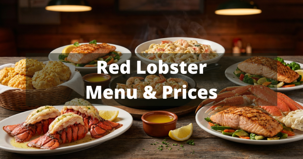 Red Lobster Menu with Prices
