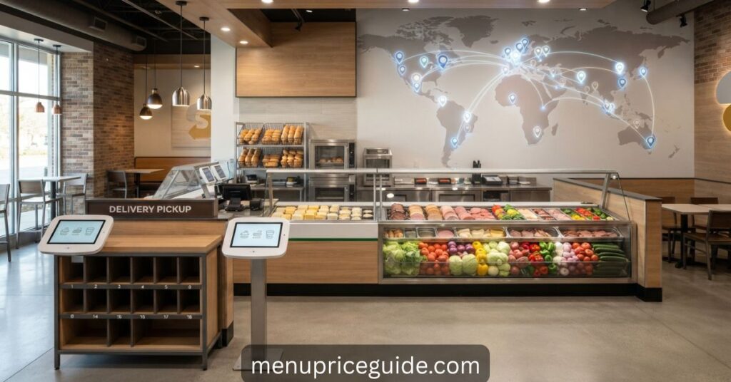 Jersey Mikes store inside view