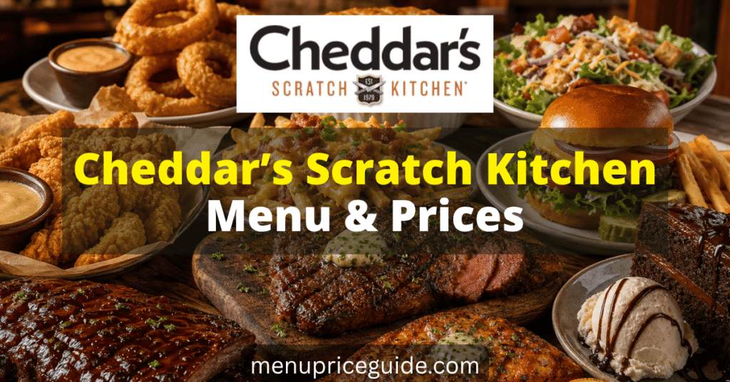 Cheddar’s Menu with Prices