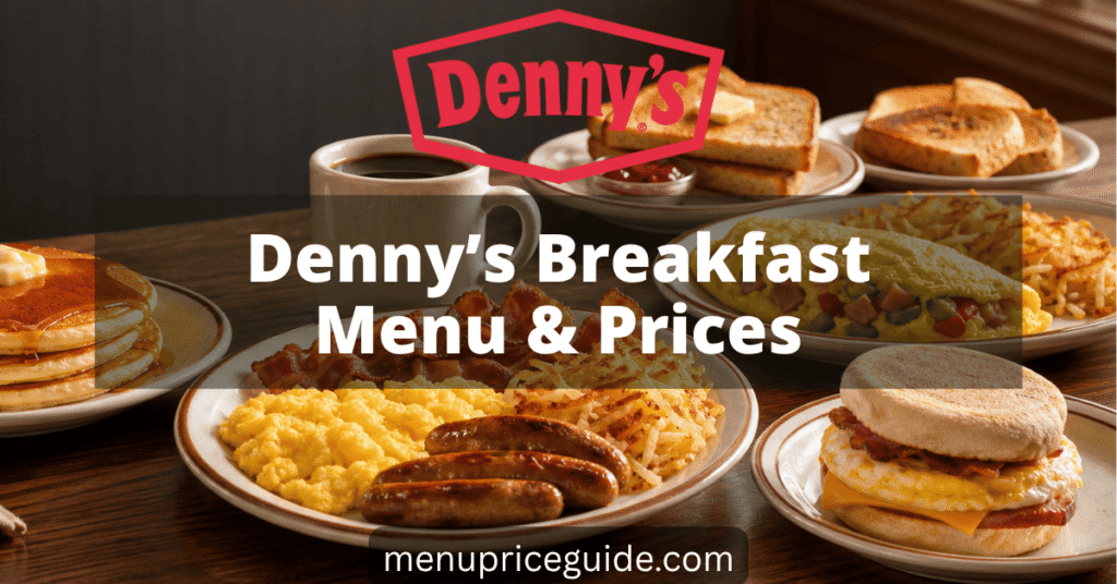 Dennys Breakfast Menu with Prices