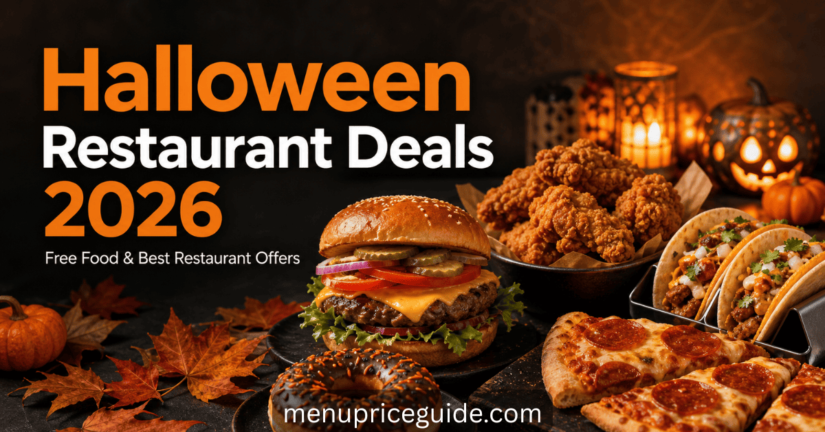 Halloween Restaurant Deals 2026